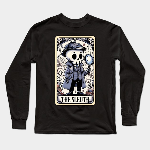 TAROT CARD - THE SLEUTH Long Sleeve T-Shirt by Signum